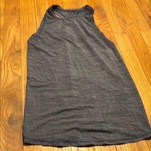 Athleta Gray Sleeveless Tank Top
